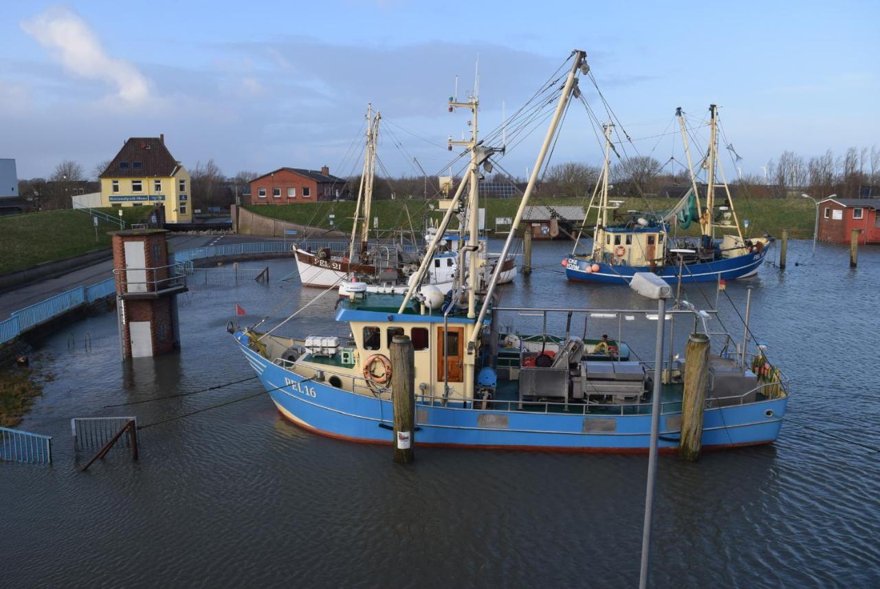 Ferienwohnung Heimathafen Ueber Hafen-Pub Pellworm Exterior foto