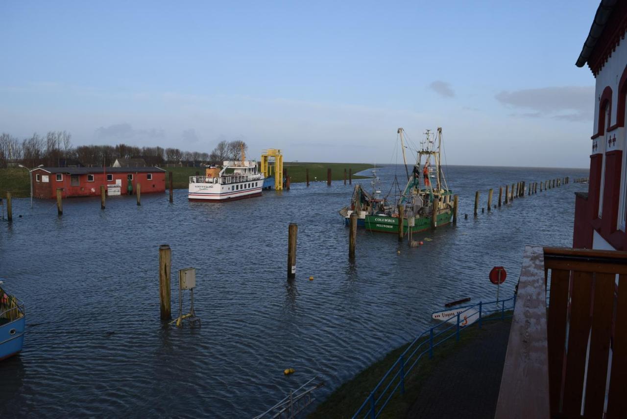 Ferienwohnung Heimathafen Ueber Hafen-Pub Pellworm Exterior foto