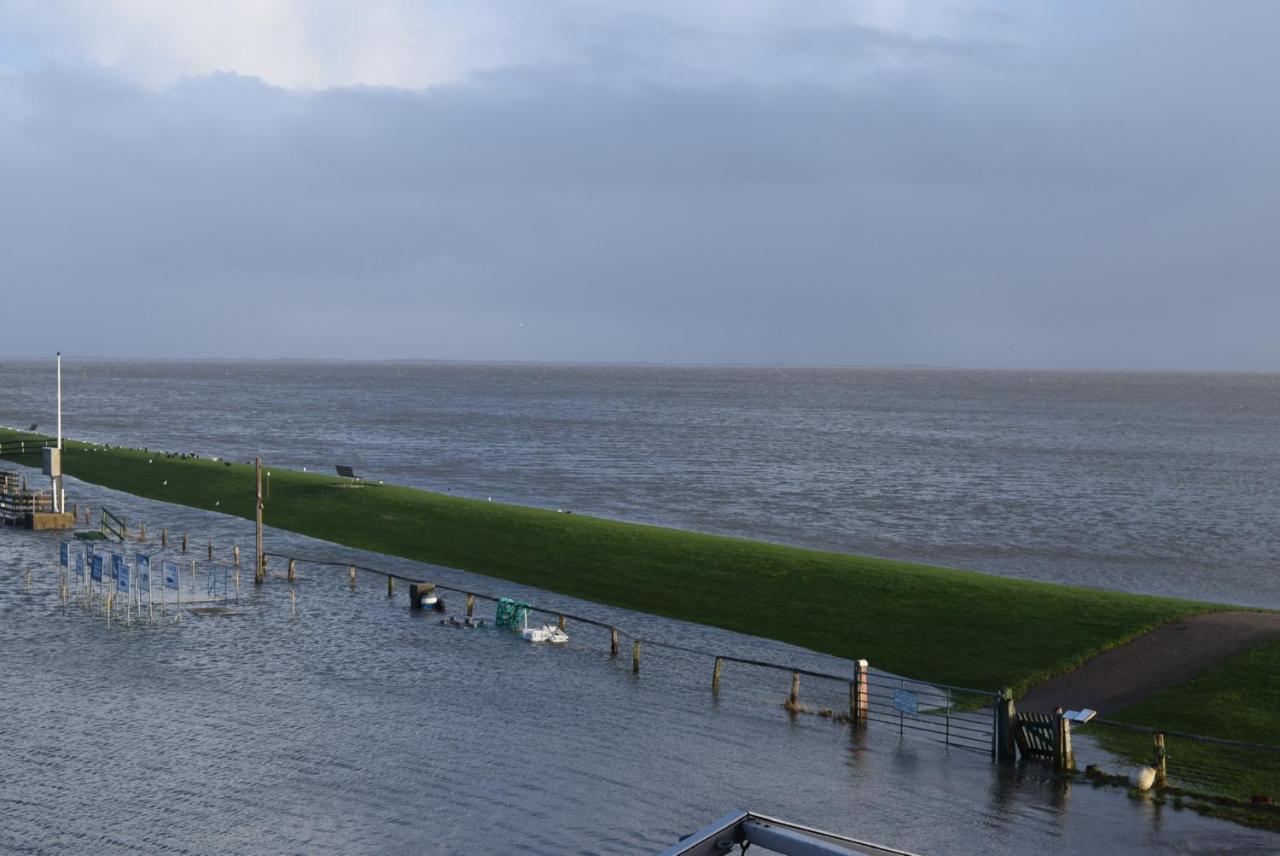 Ferienwohnung Heimathafen Ueber Hafen-Pub Pellworm Exterior foto