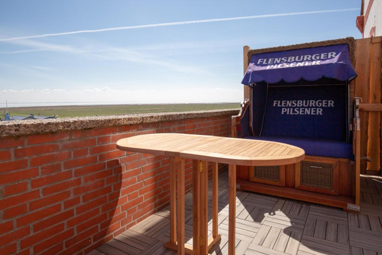 Ferienwohnung Heimathafen Ueber Hafen-Pub Pellworm Exterior foto